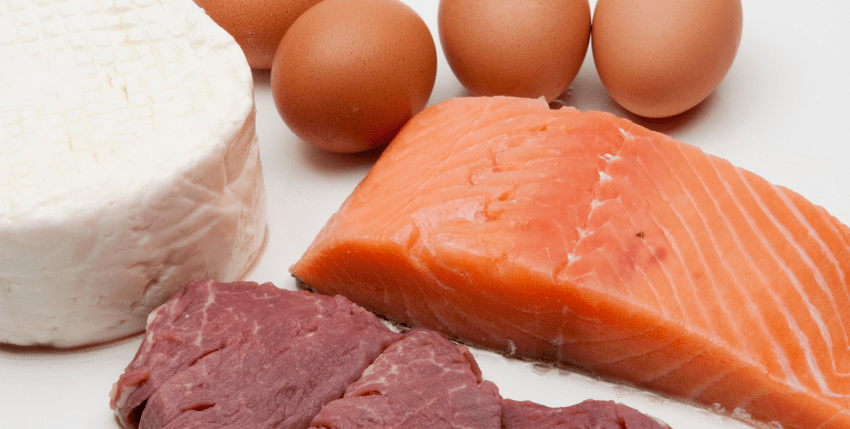 La base du régime alimentaire du régime Maggi est constituée d'aliments protéinés. 